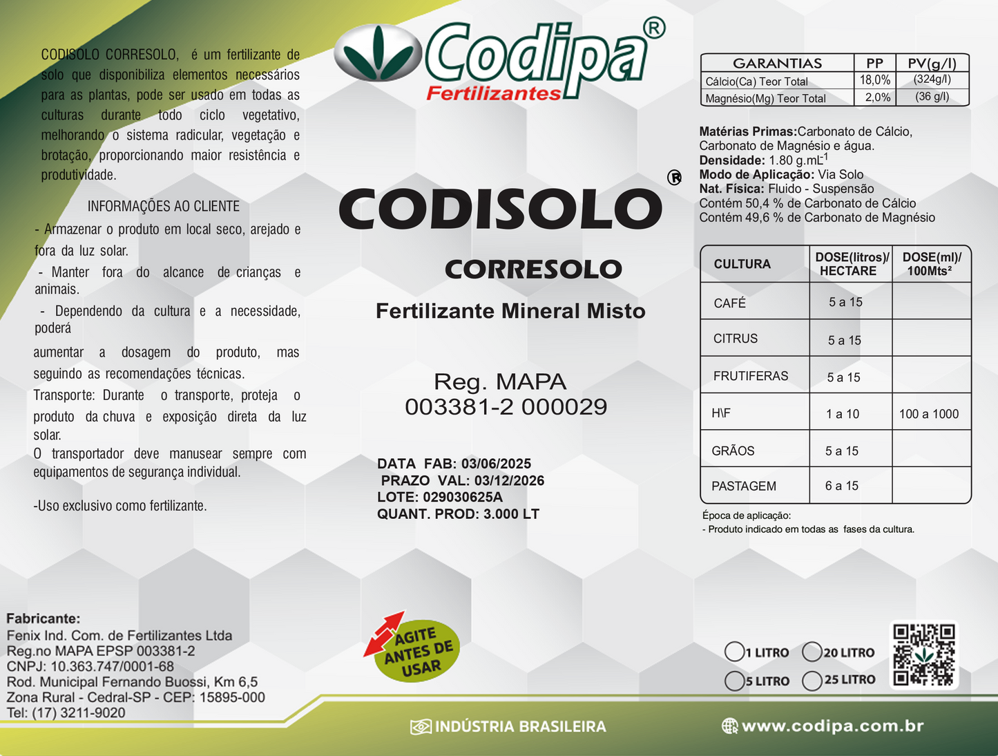 CODISOLO CORRESOLO 12