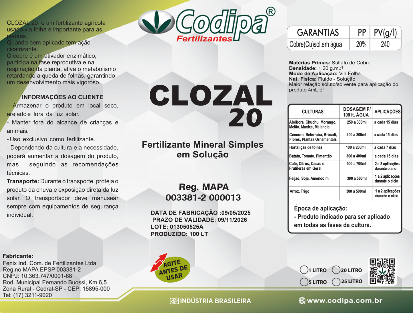 CLOZAL 20